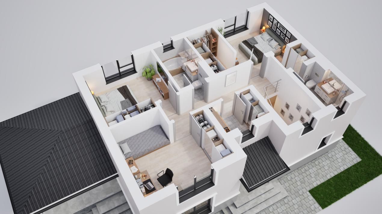 Casa individuala 5 camere in cartier nou Șură Mica – fotografia 13 din 13