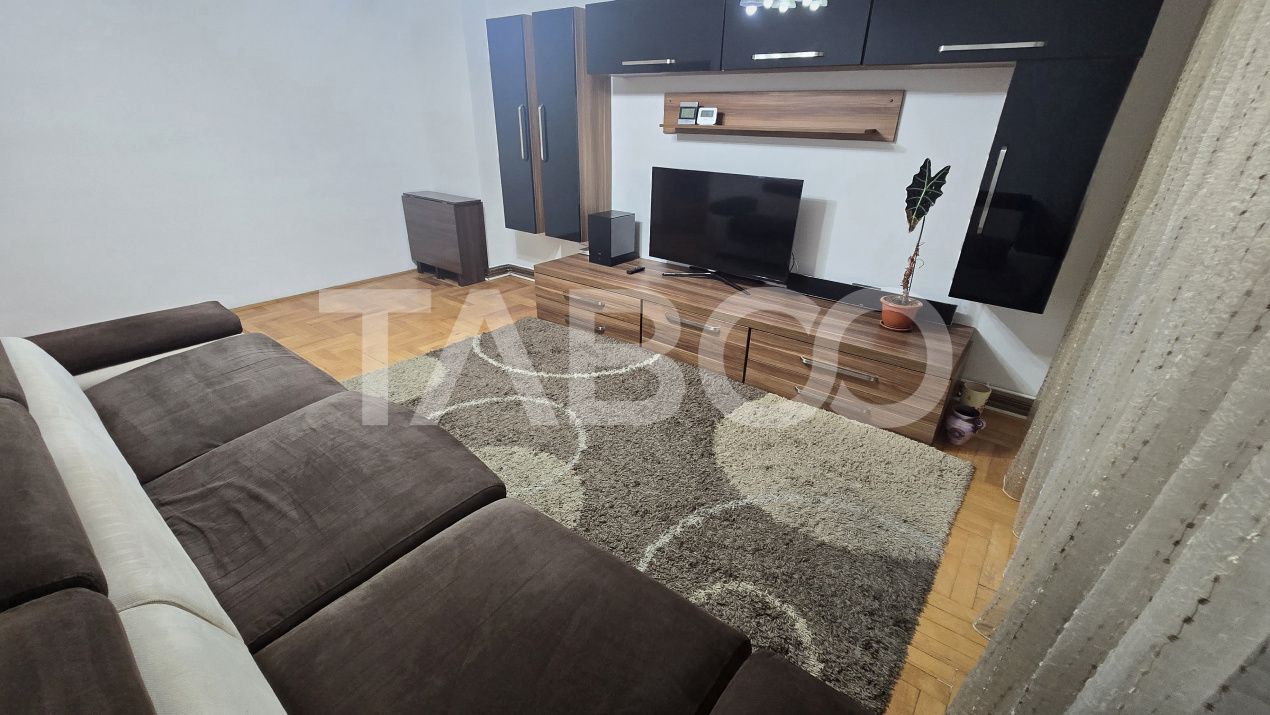 Apartament de inchiriat Central 3 camere balcon 2 bai mobilat utilat – fotografia 2 din 14