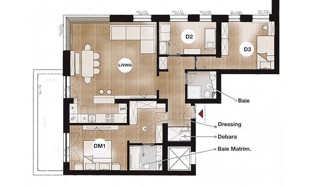 Apartament 4 camere de vânzare | Lacul Tei - Petricani | 104 mp utili – fotografia 19 din 19