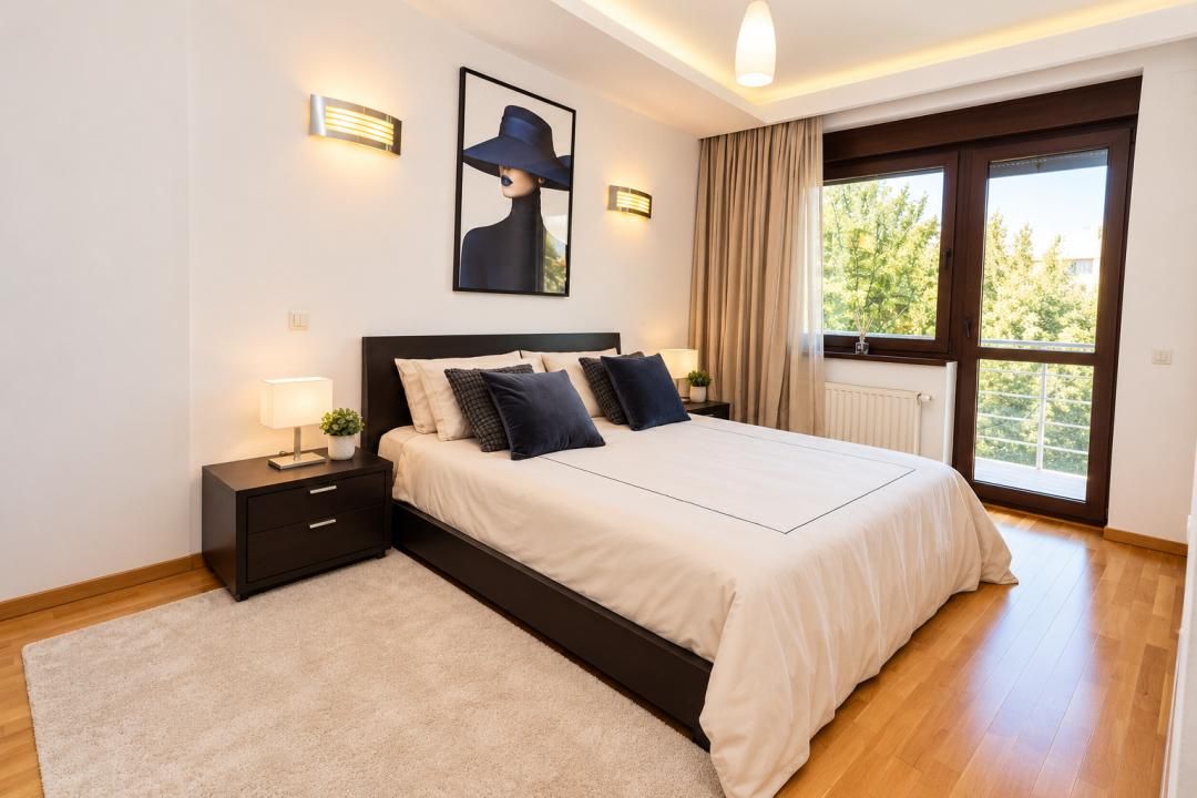 DUPLEX ÎN HERĂSTRĂU | 5 CAMERE | OFFICE | 3 BĂI | 4 BALCOANE | PARCARE 3 MAȘINI – fotografia 6 din 24