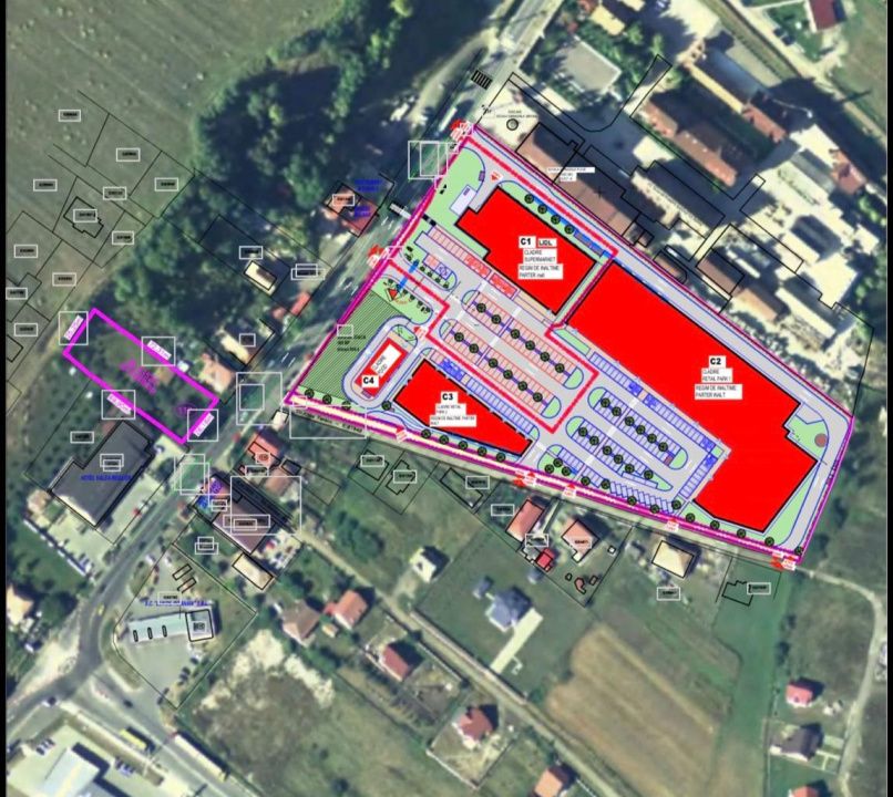 Teren de vânzare -Reghin - str. Pandurilor – fotografia 1 din 3