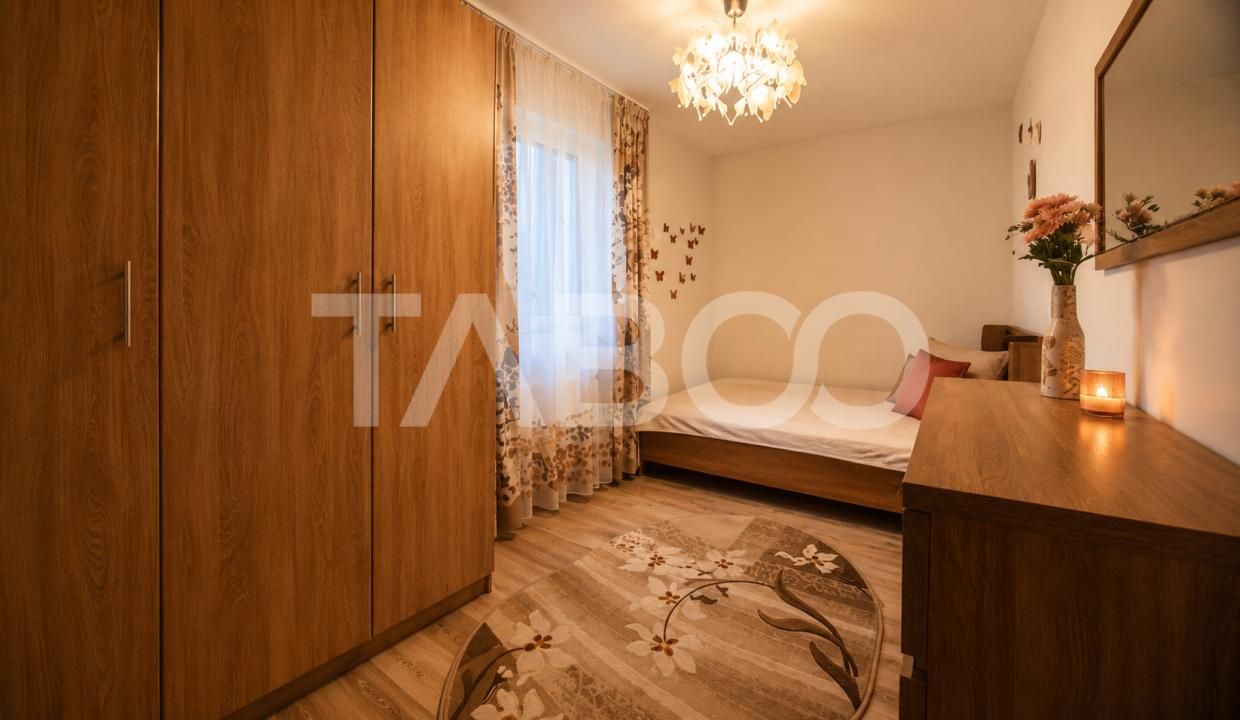 Apartament 3 camere de vanzare etaj intermediar Sibiu -chirias activ – fotografia 5 din 10