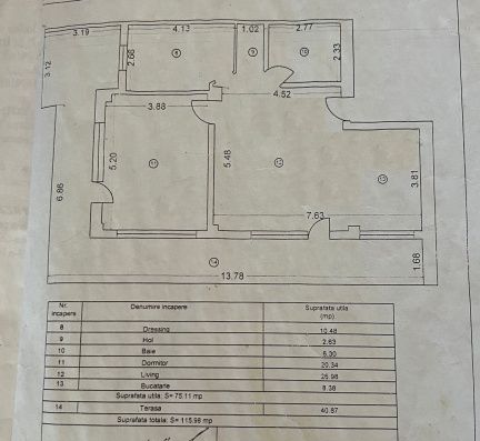 Apartament 3 camere de vânzare | Terasă mare și pod | Zona Energia – fotografia 1 din 2