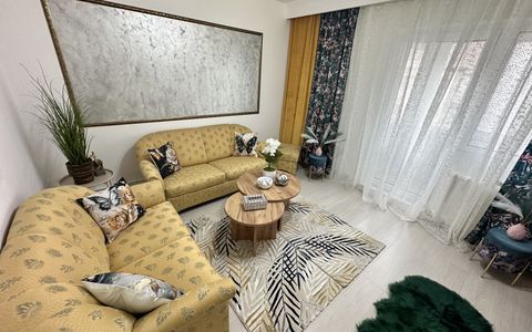 Apartament 2 camere Deco 57 mp. 2 Balcoane Boxa Finisat Mobilat SubStadion