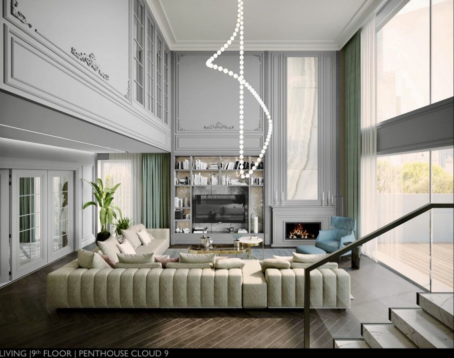 Cloud9 Residence | PENTHOUSE RAFINAT 800 mp cu 4 locuri parcare | – fotografia 3 din 55