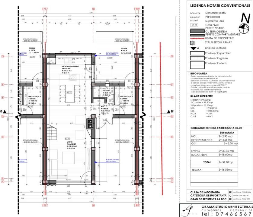 Casa in Voronet, 118mp, 55mp terase,  390 mp teren, 3 Dormitoare, Rooftop 40 mp – fotografia 35 din 36