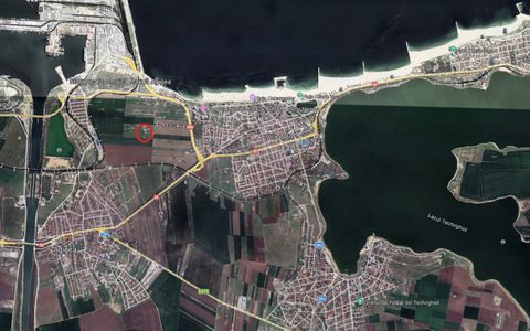 Vand teren in Agigea zona Golful Pescarului