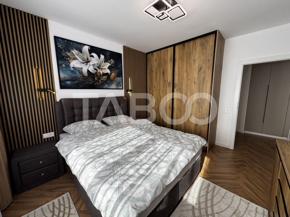 Apartament de lux cu 2 camere 60 mpu plus balcon etaj 3 Rahovei Sibiu – fotografia 6 din 10