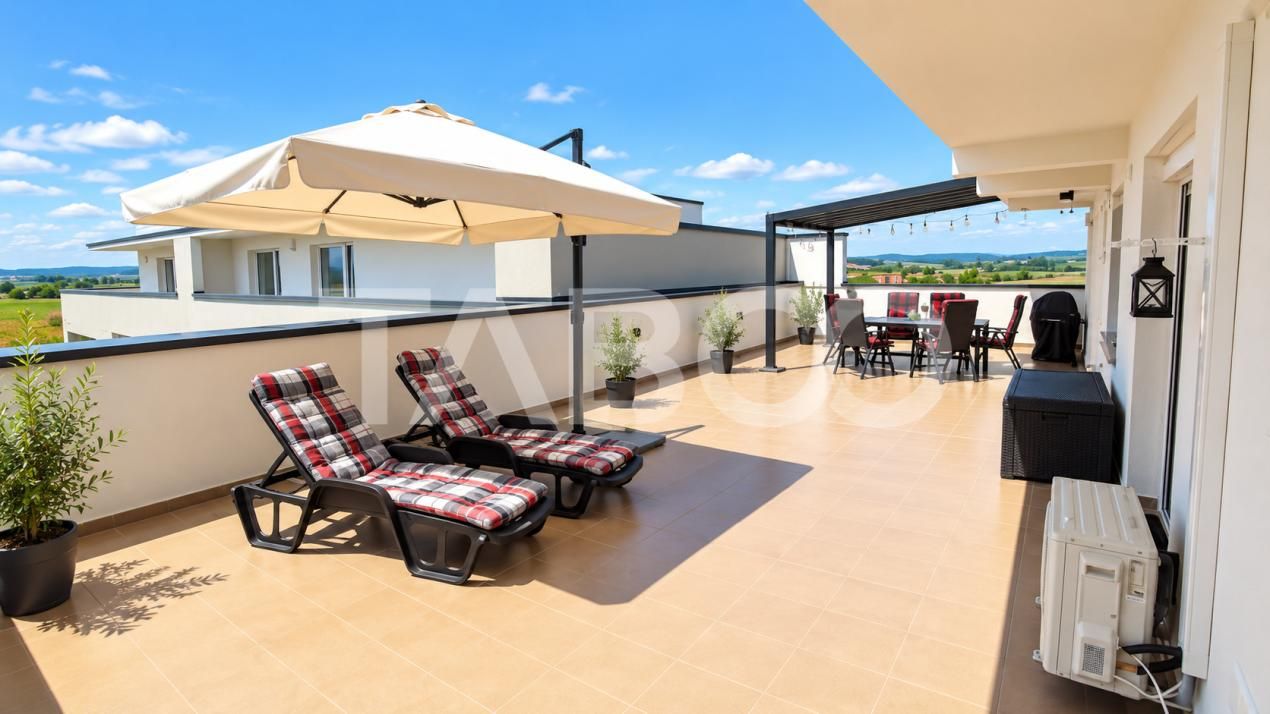Penthouse de inchirat cu 3 camere balcon terasa generoasa Turnisor – fotografia 5 din 15