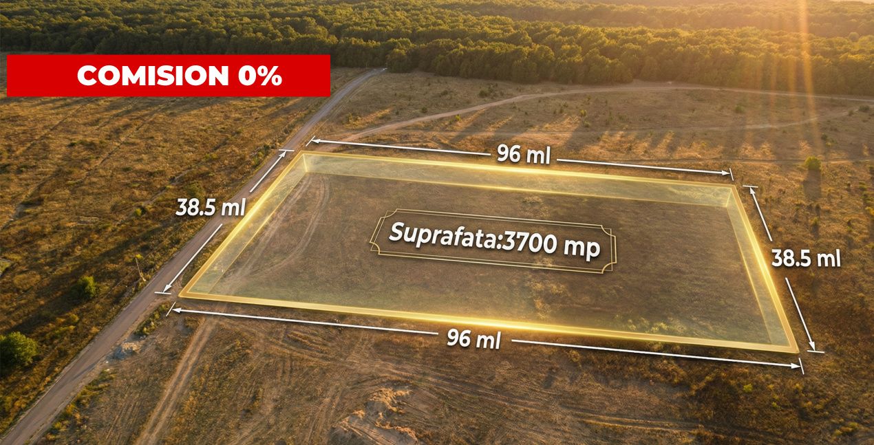 ✨Teren Voluntari-Pipera | 3.700mp | Zonă Pădure & Școli Internaționale✨ – fotografia 1 din 8