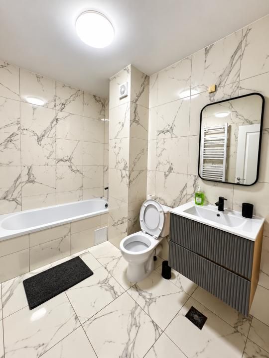 Ap 2 camere, 52 mp, terasa 40 mp, parter inalt, garaj, lift, NOU, zona Eroilor! – fotografia 7 din 9