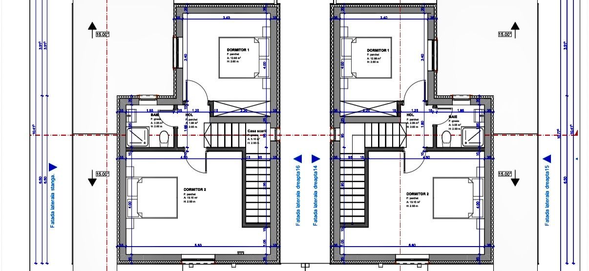 Casa individuala cu 4 camere, 100 mp utili, 372 mp teren - Sanandrei – fotografia 9 din 10