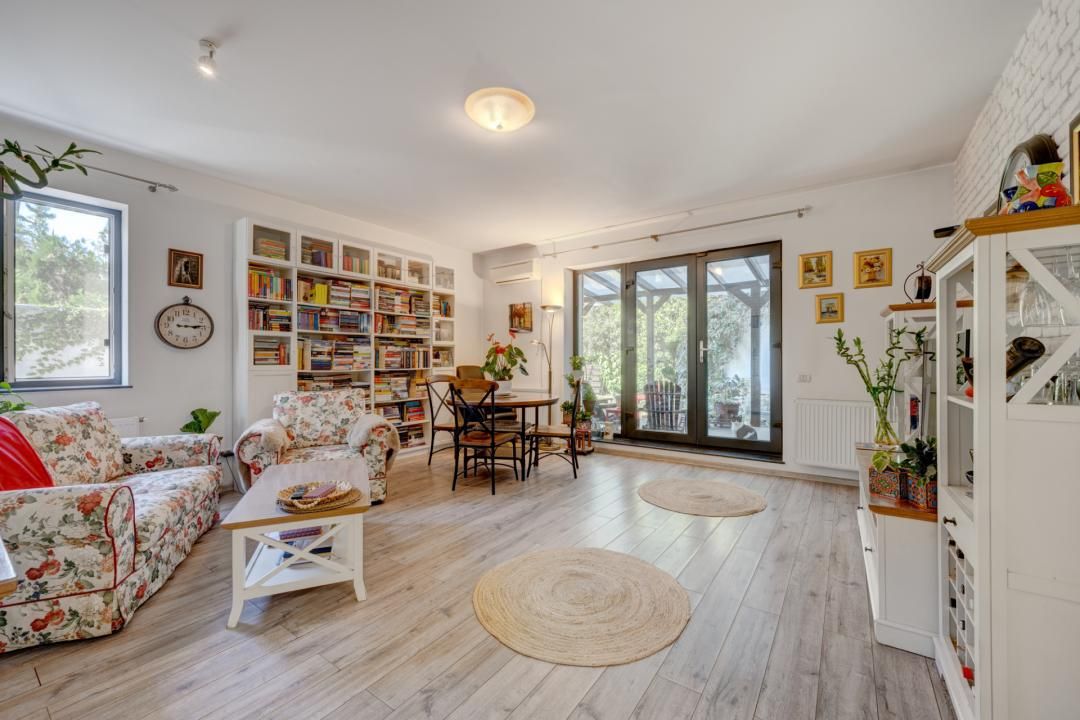 Parter de vilă, 4 camere, 2 băi și grădină 245mp, Parcul Mogoșoaia! – fotografia 1 din 29