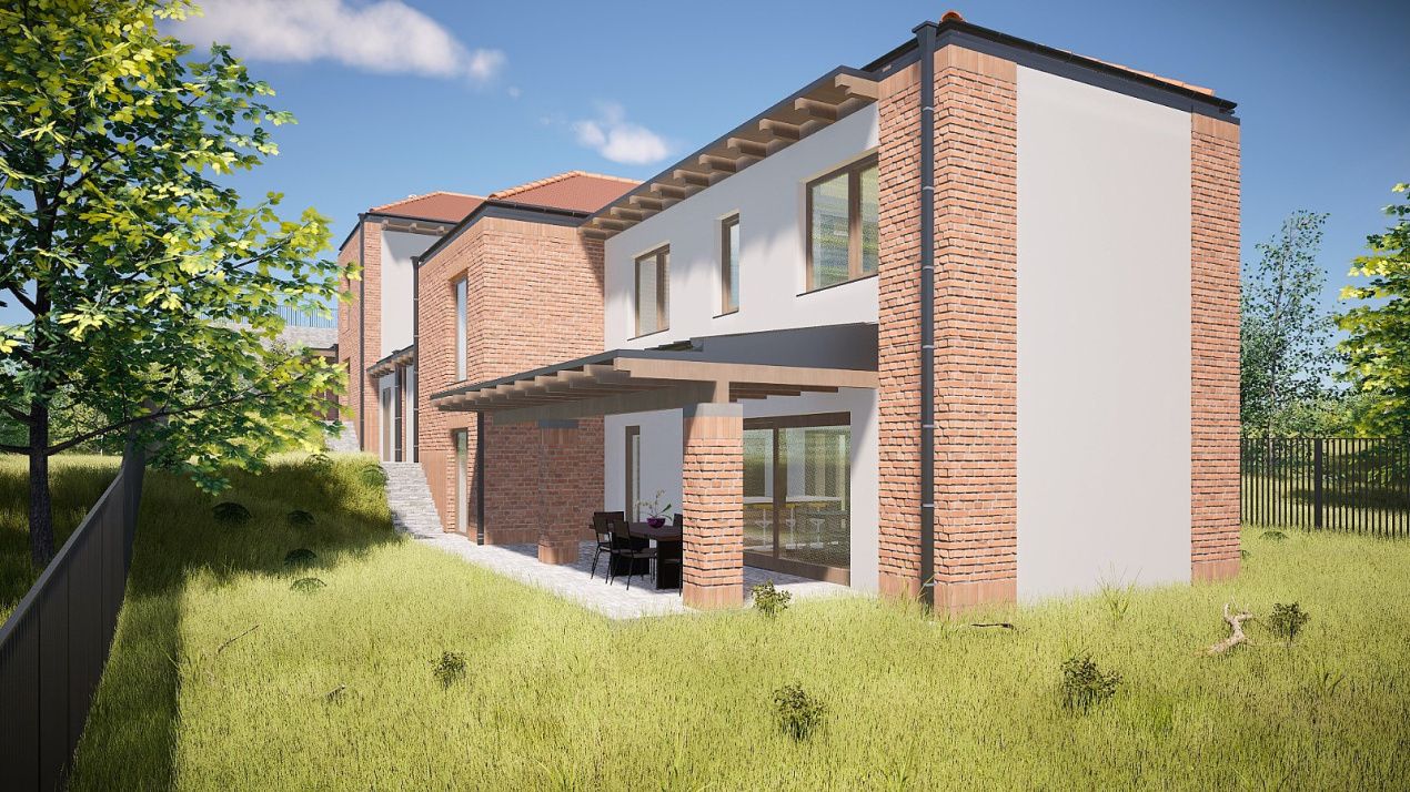 Teren cu proiect autorizat pentru duplex, Valea Capriorii – fotografia 2 din 8