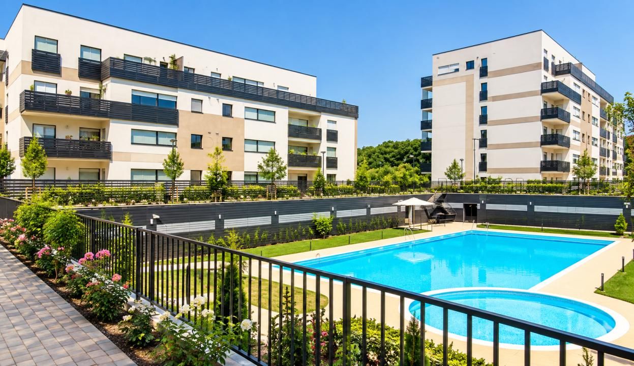 Natura Residence | 3 camere | 98 mp | 3 băi | 2 parcări | Piscină & SPA – fotografia 4 din 16