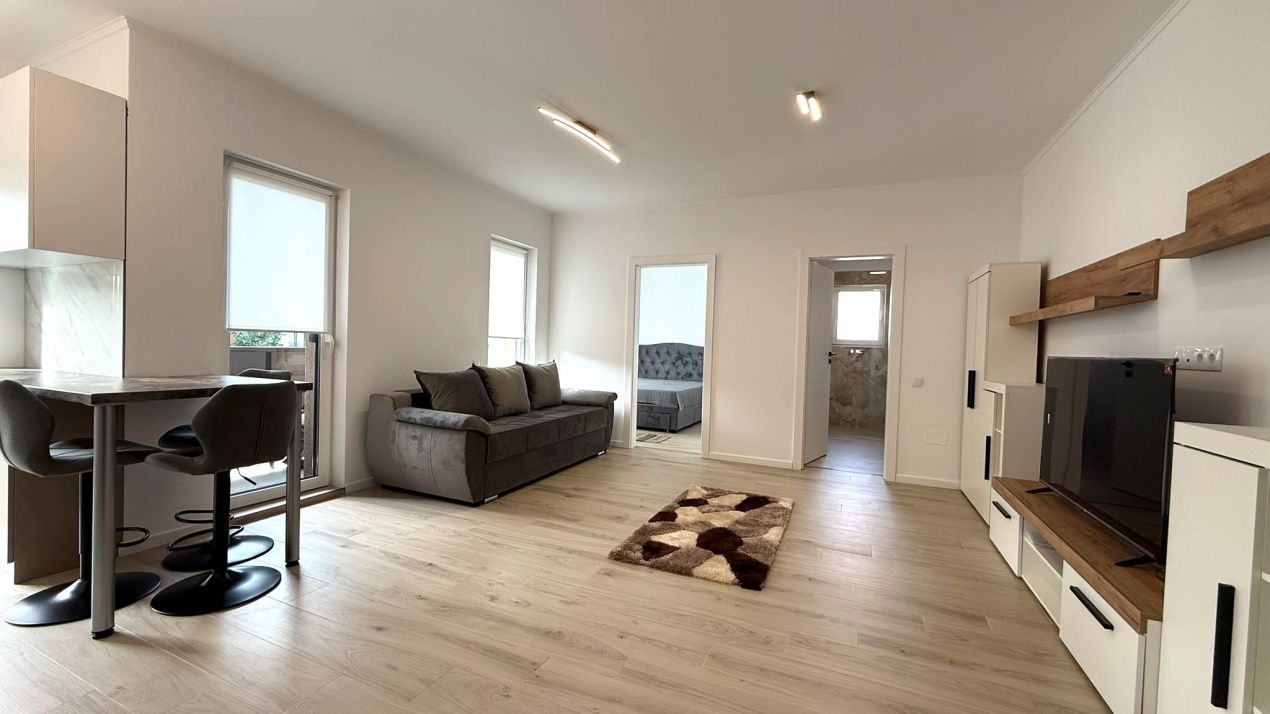 Apartament modern cu 2 camere, Floresti, PRIMA INCHIRIERE, 2 parcari, balcon – fotografia 2 din 10
