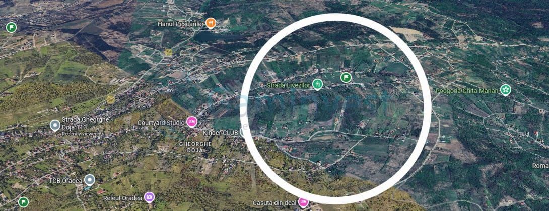 Teren intravlian pentru constructii,langa padure, Gheorghe Doja,Oradea – fotografia 3 din 3