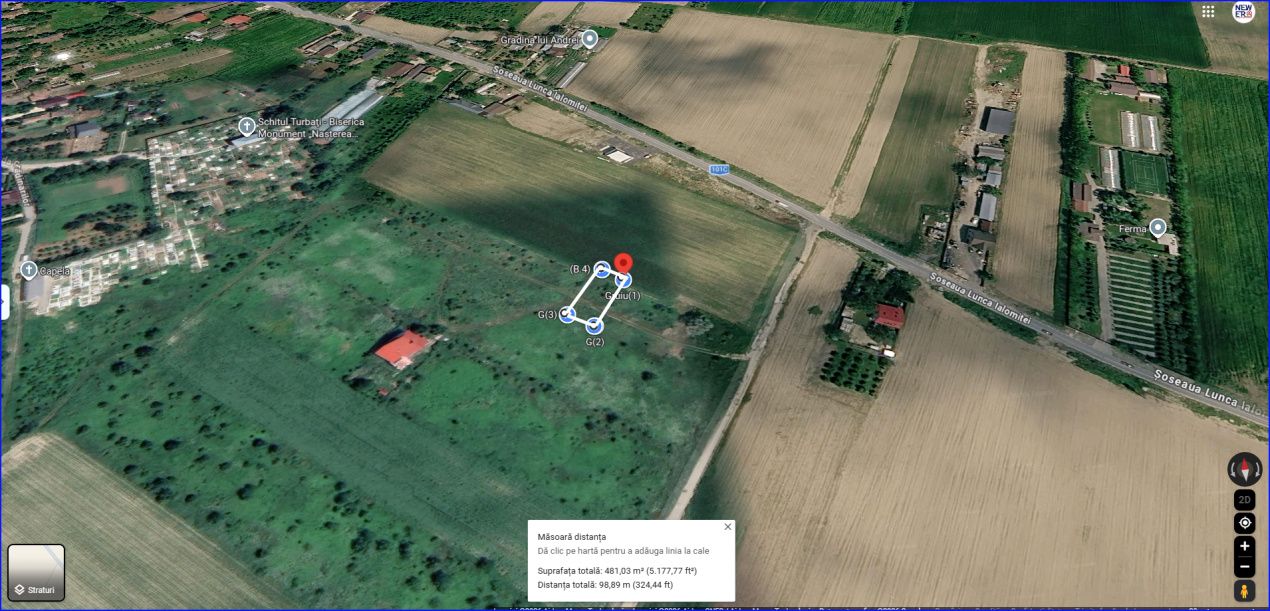 Teren intravilan 477 mp | 15 m front | Gruiu – Siliștea Snagovului – fotografia 4 din 5