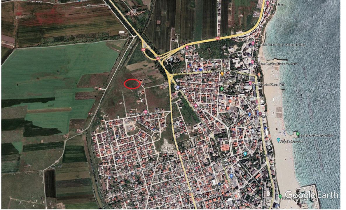 Vanzari terenuri in Eforie Nord zona cartier nou – fotografia 1 din 1