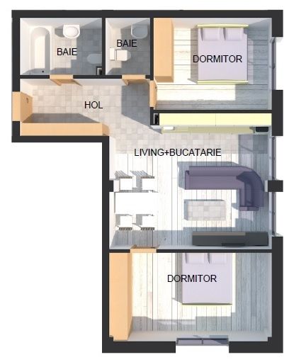 Apartament 3 camere | 2 băi | zona Tăuțului / Subcetate / Poligon – fotografia 11 din 11