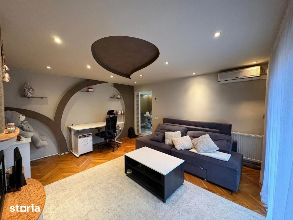 Apartament 3 camere, 67mp, 2balcoane, mobilat complet modern, zona Marasti! – fotografia 1 din 12