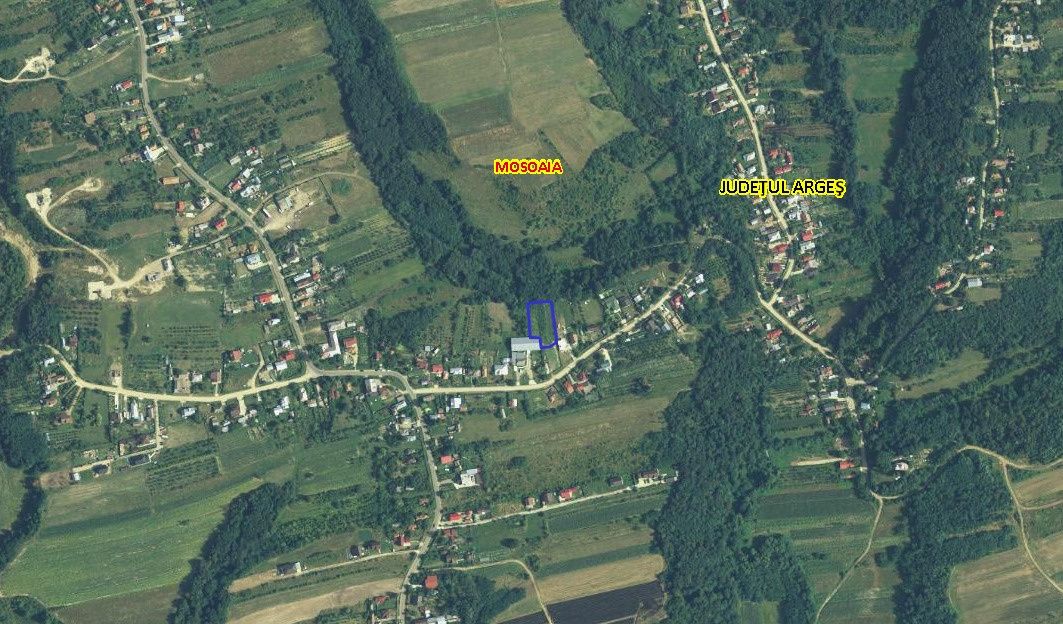 Teren de vânzare în Hintesti, comuna Moșoaia, Str. Principală – fotografia 1 din 2