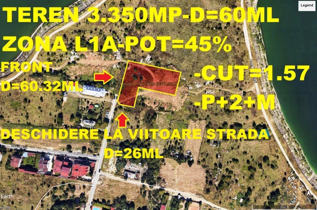 Teren 3.350mp -dubla deschidere-Lacul Morii-Uverturii – fotografia 1 din 2