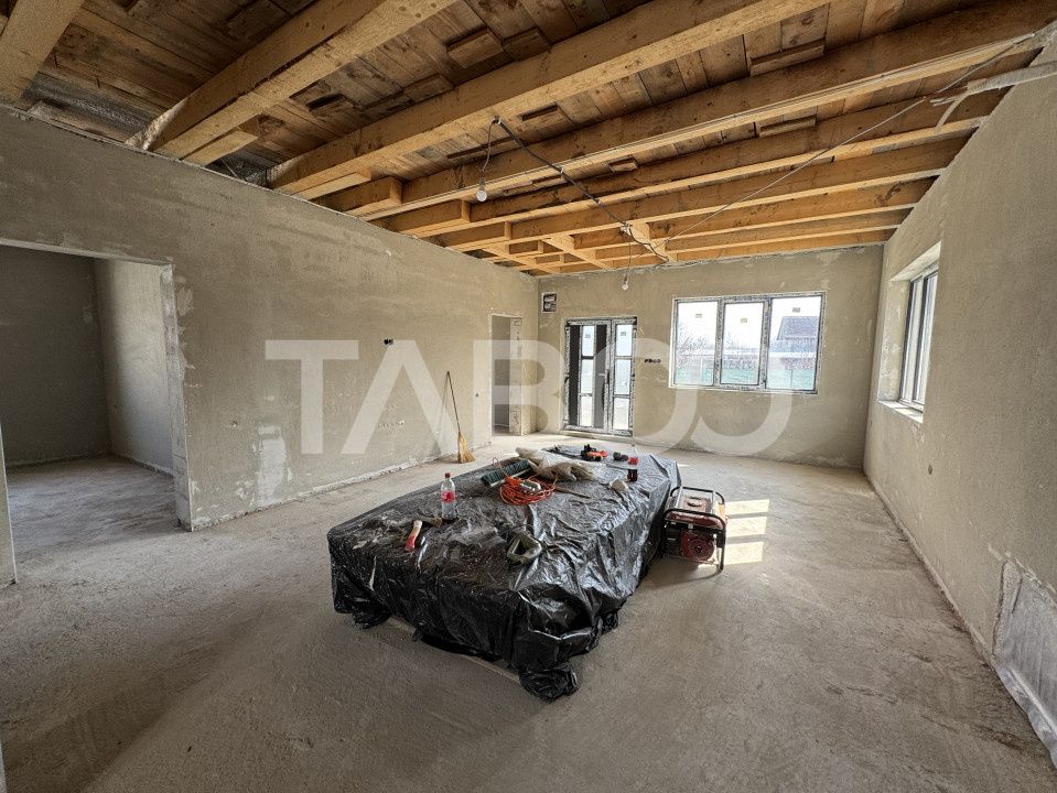 Casa individuala cu 3 camere pe un singur nivel teren 300 mp Cristian – fotografia 9 din 11