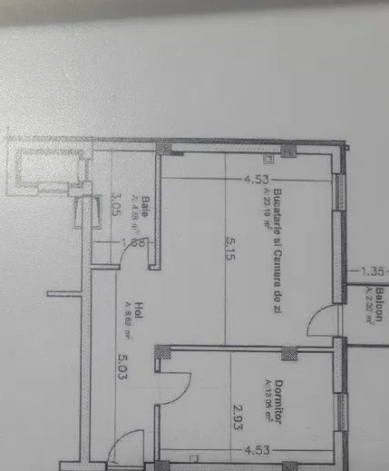 Apartament 2 camere de 49,8mp plus balcon , zona : Floresti – fotografia 6 din 6