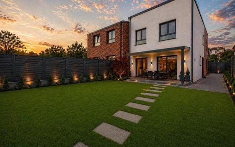 Casă Cuplată NZEB, 180 mp utili + Subsol 50 mp, Teren 300 mp