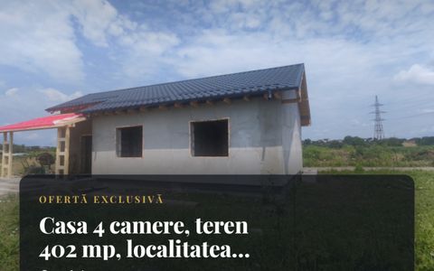 Casa 4 camere, teren 402 mp, localitatea Isalnita.