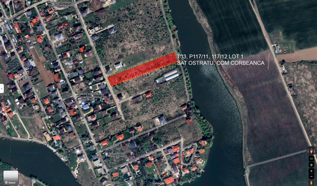 Com 0% | Teren intravilan LAC Corbenca 9148 mp | Dubla Deschidere | POT 70% – fotografia 1 din 4