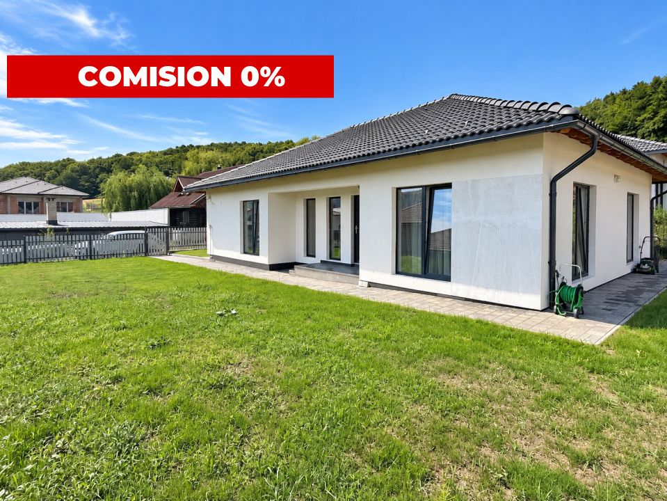 COMISION 0% | Casa individuala finisata | 100 mp utili | teren 500 mp Popesti – fotografia 1 din 10