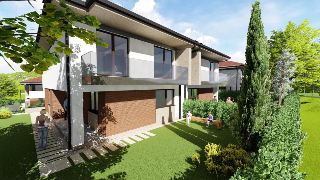 Casă eficientă energetic nZEB, 185 mp utili și teren de 300 mp panouri solare – fotografia 3 din 22
