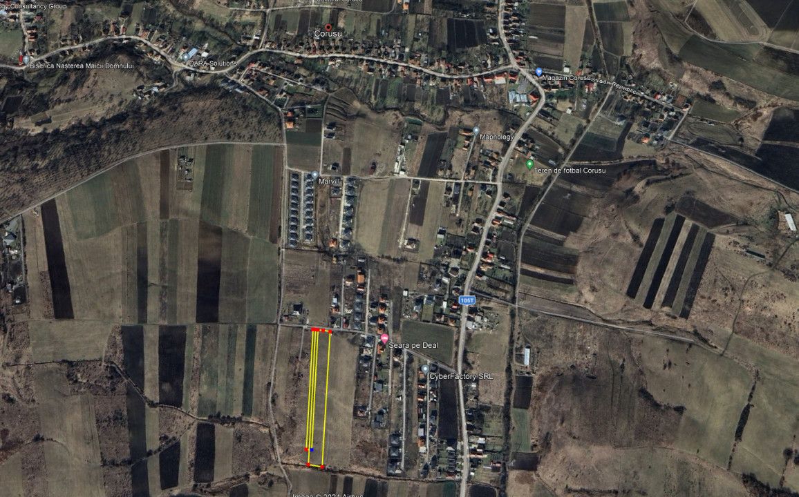 Teren intravilan 4.421 mp, zona Corusu – fotografia 1 din 1
