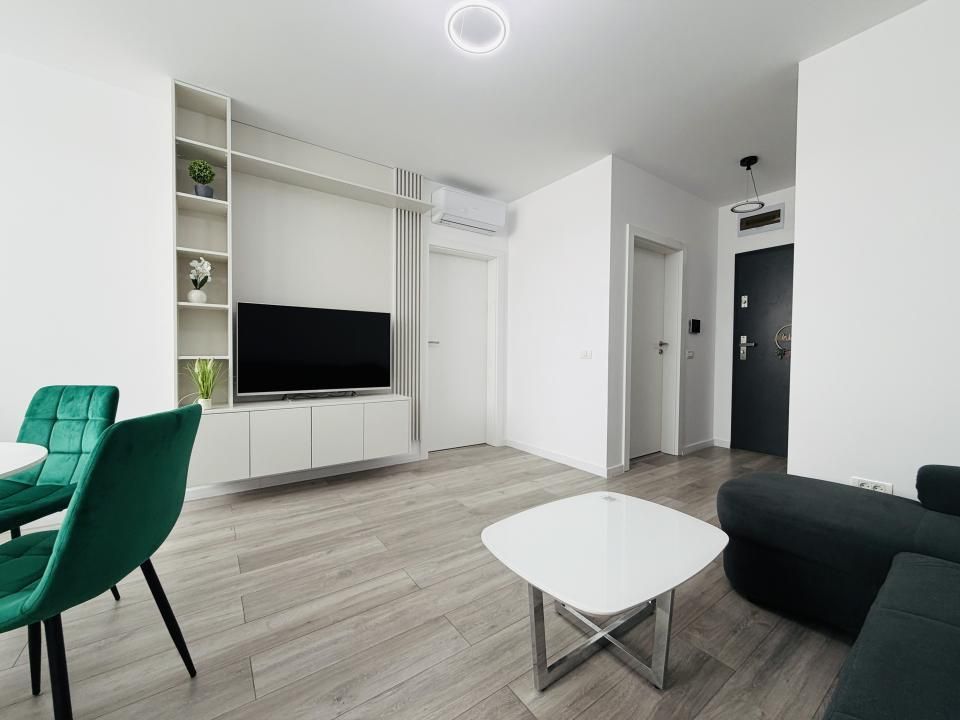 Apartament modern cu 2 camere, 48 mp utili, mobilat - XCity Towers – fotografia 2 din 9