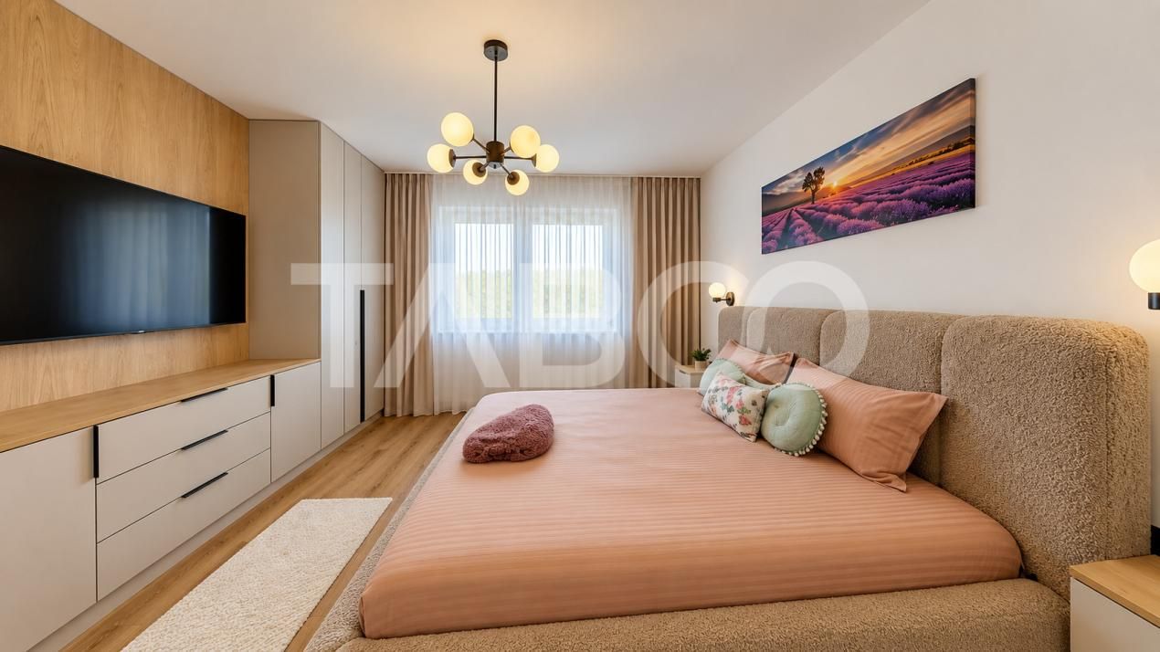 Penthouse cu design spectaculos si terasa de vanzare DaVinci Cristian – fotografia 6 din 17