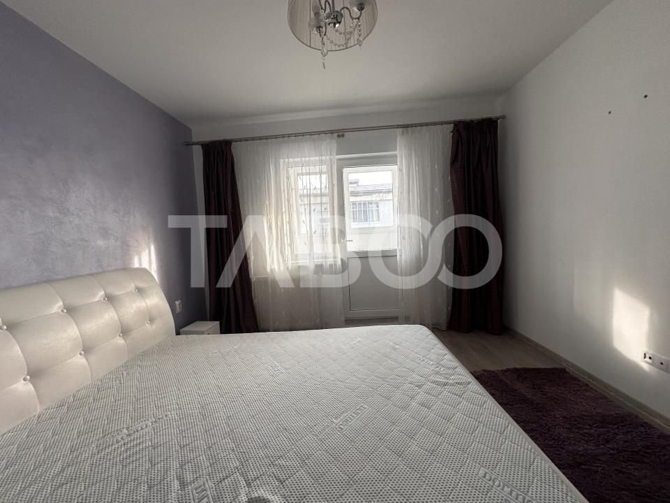 Apartament renovat de inchiriat 2 camere 2 balcoane Central Sibiu – fotografia 13 din 17