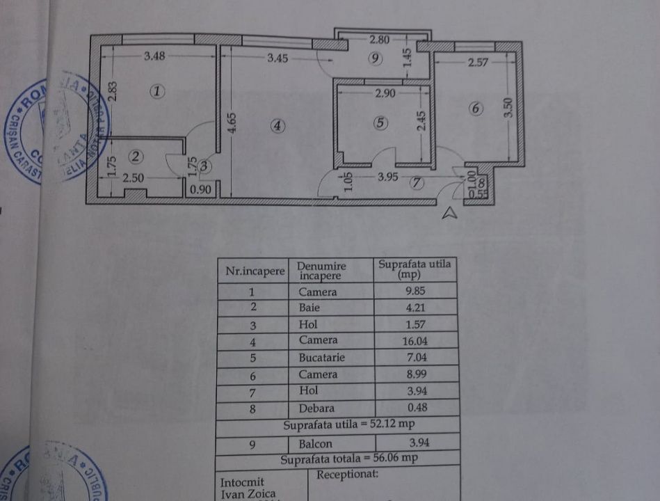 APARTAMENT 3 CAMERE , ETAJUL 2  – ZONA EDEN – fotografia 13 din 13