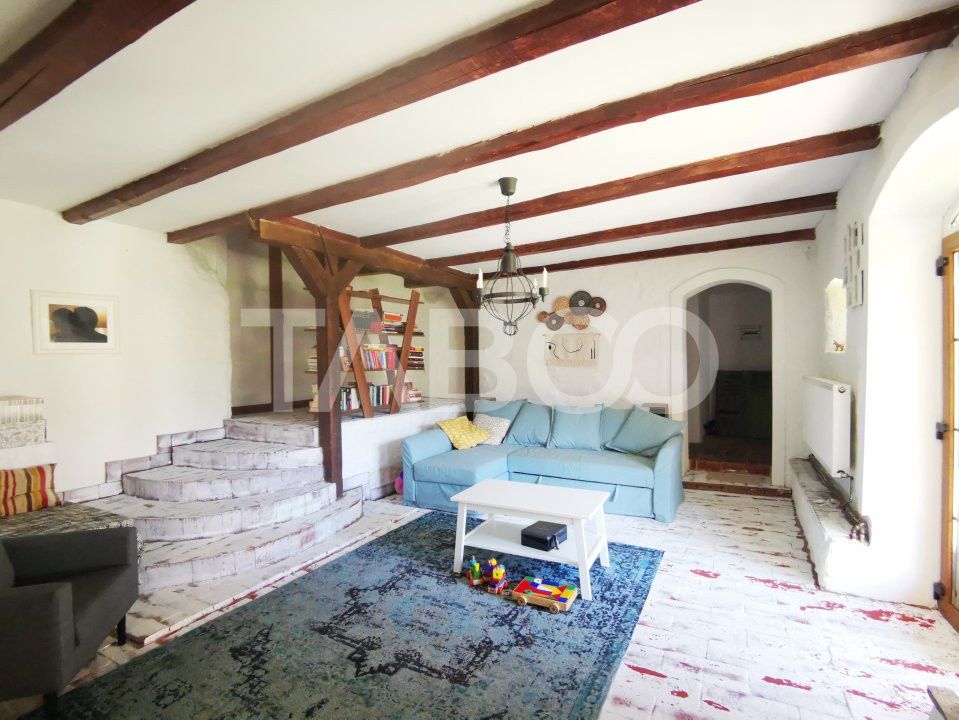 Casa de vanzare pretabila pensiune priveliste superba Fantanele Sibiu – fotografia 4 din 24