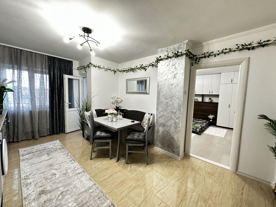 Apartament 2 camere Deco 57 mp. 2 Balcoane Boxa Finisat Mobilat SubStadion – fotografia 7 din 57