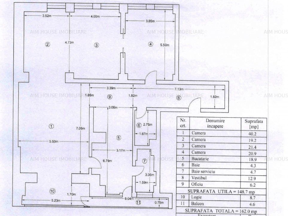 Universitate- Intercontinental-apartament 4 camere-fara risc seismic! – fotografia 19 din 19
