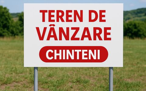 Teren intravilan 1.166 mp, , intrare Chinteni