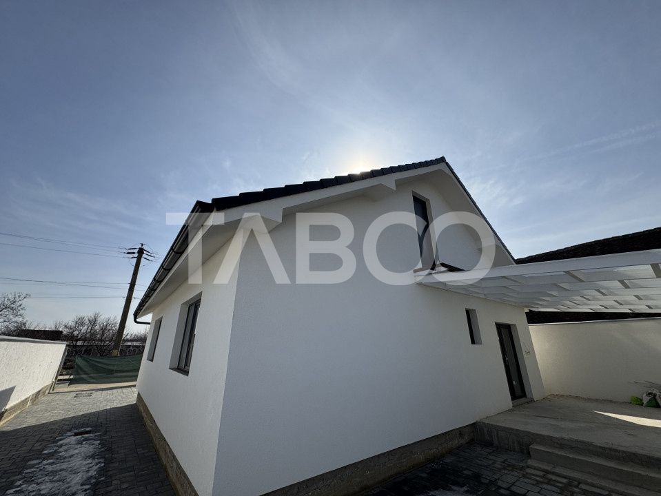 Casa individuala cu 3 camere pe un singur nivel teren 300 mp Cristian – fotografia 4 din 11