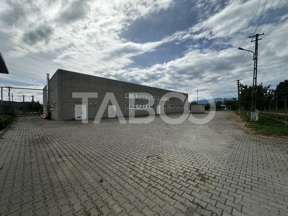 Hala industriala de inchiriat cu acces tir curte privata Selimbar – fotografia 2 din 7