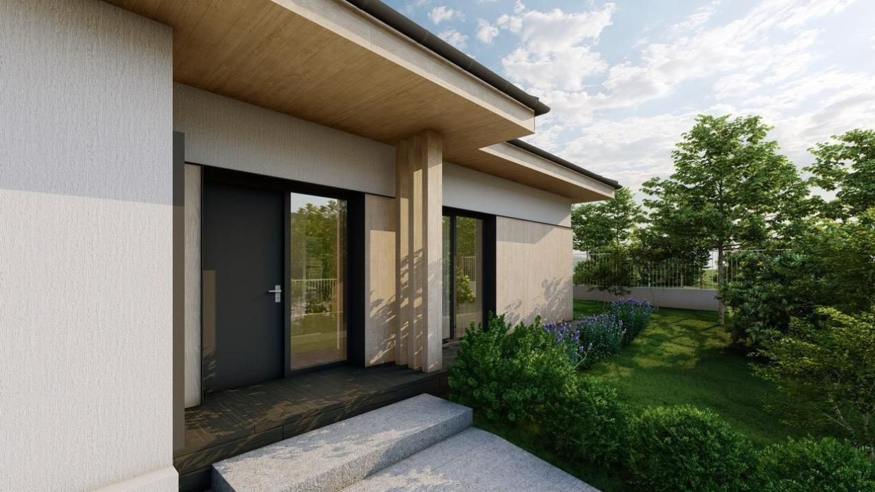 Casă individuală modernă cu garaje și teren 503mp – Chinteni – fotografia 1 din 17