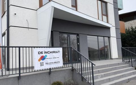 Spațiu comercial de închiriat – Borhanci | 83 mp | Vitrină stradală