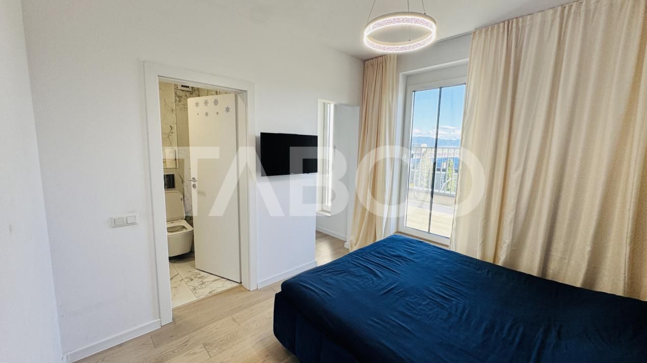 Penthouse cu terasa de 51mp de vanzare 3 camere 2 bai 1 parcare Sibiu – fotografia 8 din 10