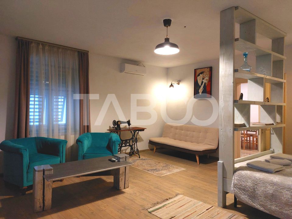 Garsoniera de inchiriat la casa camera bucatarie baie Lidl Cisnadie – fotografia 2 din 9