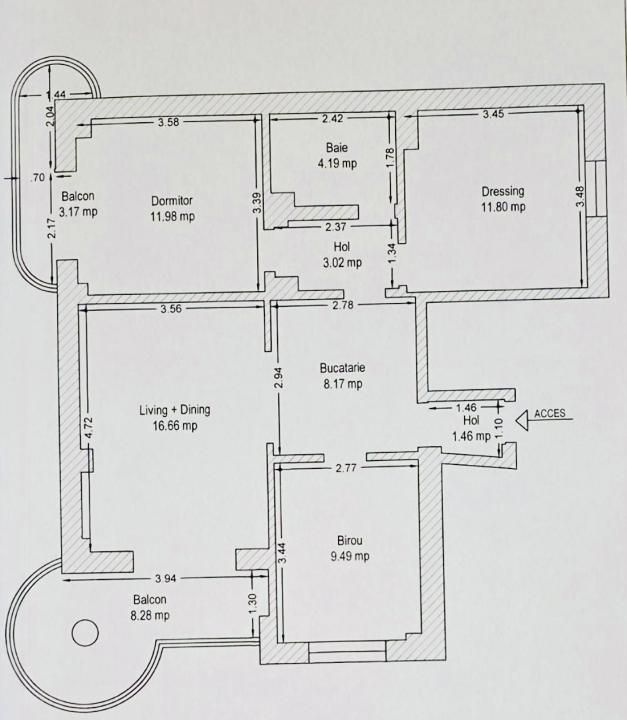 Apartament 4 camere - Iulius Mall Timișoara – fotografia 7 din 7